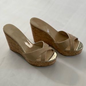 Jimmy choo portia wedge, size 7